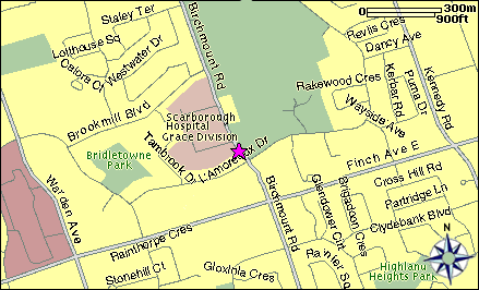 Scarborough Map