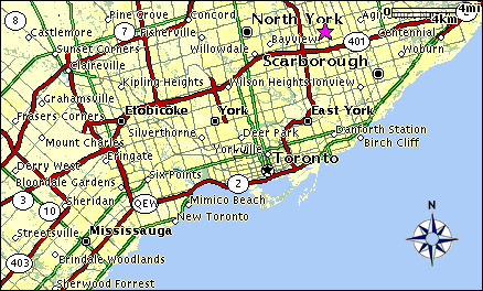 Toronto Map